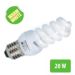 Štedljiva sijalica spiral20W; 1398lm; E27;2700K KFS20/27M

