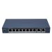 Hikvision DS-3E1310HP-EI(B) - 8-portni Hi-PoE svič 110W