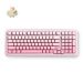 Mchose K99 V3 – bežična mehanička tastatura, Pink Gradient