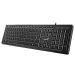 Genius SlimStar 820 II tastatura žična USB YU sa osvetljenjem crna