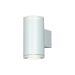 Spoljna zidna lampa 2×GU10 - IP65, aluminijum, bela (bez sijalica)