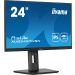 Iiyama XUB2497HSN-B1 - 24" IPS Full HD 100Hz monitor sa USB-C dokom 65W i RJ45