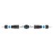 Goobay CAT 6A Outdoor RJ45 Patch Cable Coupler (IP68) - dustproof and waterproof, 2x RJ45 female (8P8C)