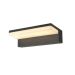 Zidna LED svetiljka 9W - spoljna nazidna, IP54, hladno bela 4000K, siva