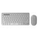 Havit KB279GCM - bežični set tastature i miša, svetlo siva