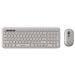 Havit KB254GCM - bežični set tastature i miša, svetlo siva