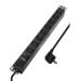 LogiLink PDU 230V 8xC13 – rack razvodnik napajanja 1U