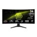 MSI 34 inča 346CQ MAG UWQHD 3440x1440 VA 180 Hz zakrivljeni gaming monitor