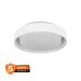 LEDVANCE plafonjera 4058075828889E - okrugla, 2xE27, čelik/staklo, bela