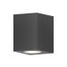 BRAYTRON spoljna zidna lampa 1xGU10 IP44 siva - aluminijum, horizontalna (bez sijalice)