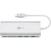 USB-C multiport adapter i čitač kartica USB A, PD, RJ45 i HDMI Goobay