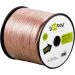 Goobay kabl za zvučnike, providni – bubanj 100 m, 2 x 1,5 mm² OFC