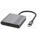 Gembird A-CM-COMBO3-05 – USB-C 3-u-1 multiport adapter