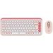 Logitech POP Icon Combo - bežični komplet tastatura i miš roze US