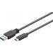 Kabl USB 3.0 A - USB 3.1 C, 0.5m-2m