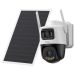 Imou AOV Dual IPC-SA70F-10M0T2-EU/FSP008 - KIT WiFi+4G PT kamera 5+5MP sa solarnim panelom i baterijom