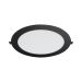 BRAYTRON BP01-91881 - Ugradna LED panel lampa 18W CCT dimabilna, crna, 1800lm