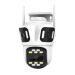 Prosto WFIP-4502X - IP Wi-Fi kamera sa tri objektiva 4MP+2x2MP
