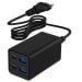 Gembird TA-UC-2A2C-PD65-01-BK – 4-portni 65W GaN USB punjač
