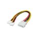 Kabl Molex - 2x 4pin fan 0.2m