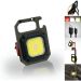 Multifunkcionalna mini punjiva COB LED lampa sa tripodom, karabinerom i magnetom