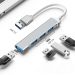 Prosto HUB-USBA1/4 USB hub - 4 porta (USB 3.0 + 3x USB 2.0), aluminijum