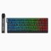 Mchose Ace 68 — 65% esport Hall Effect gaming tastatura 8K Hz, Uranus Magnetic, crna topographic
