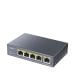 CUDY POE40 - 4-kanalni Gigabit PoE+ ekstender, 802.3af/at/bt, do 60 W ulaz