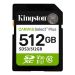 Kingston Canvas Select Plus - 512GB SDXC Class 10 UHS-I U3 V30, do 150 MB/s