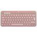 Logitech K380s Pebble Keys 2 - bežična Bluetooth tastatura, US, roze