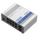 TELTONIKA TSW200 industrijski Gigabit PoE+ svič, 8 portova + 2 SFP, DIN šina