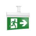 BRAYTRON BC14-01100 punjiva LED panik lampa 2W - oznacavanje izlaza, Ni-MH