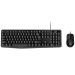 Genius KM-170 - žični komplet tastatura i miš US crni