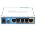 MikroTik RB951Ui-2HnD — 5-portni 2.4 GHz Wi-Fi 4 ruter sa USB i PoE, RouterOS L4