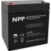 NPP NP12V-4.5Ah – VRLA AGM akumulator 12V 4.5Ah