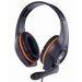 Gembird GHS-05-O - gaming slušalice sa mikrofonom i kontrolom jačine, narandžaste, 3.5mm