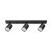 BRAYTRON BH04-00831 - Nadgradna spot lampa 3xGU10, crna, aluminijum, IP20
