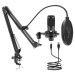Yenkee YMC 1031 Streamer 2.0 - USB kondenzatorski mikrofon sa studijskim setom