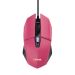 Trust GXT109P Felox - žični gejming miš, roze