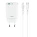 XO CE30 - USB punjač 30W PD + QC sa Tip C kablom