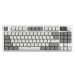 Attack Shark K86 - bežična mehanička gaming tastatura, Retro Gray