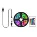 PROSTO RGB LED traka set 2m - SMD, 30 LED/m, 5V USB, daljinski, IP20