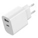 Gembird TA-UC-2AC12-01 – USB punjač 2-port USB-A+USB-C