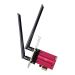 CUDY WE9300 - BE9300 Wi-Fi 7 + Bluetooth 5.4 PCI-E adapter, Intel BE200, tri-band