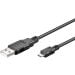 Kabl USB - micro USB B, 0.15m-5m