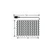 MODEE ML-C3002 - LED svetleća zavesa 192 toplo bele diode, 3×2 m, 8 programa