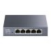 Cudy HS105 - 5-port 2,5 GbE unmanaged metalni switch za NAS okruženja, IGMP Snooping