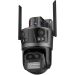 Gembird CAM-IP8MP-EP12-8X - IP kamera 8MP WiFi, tri objektiva 8x zoom, PTZ, microSD, dvosmerni audio