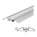 PROSTO LPR-608/2-SET - aluminijumski profil za LED trake 2m 52x7.8mm, siroki