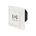 LogiLink uzidna utičnica - 2 USB-A, 1 USB-C